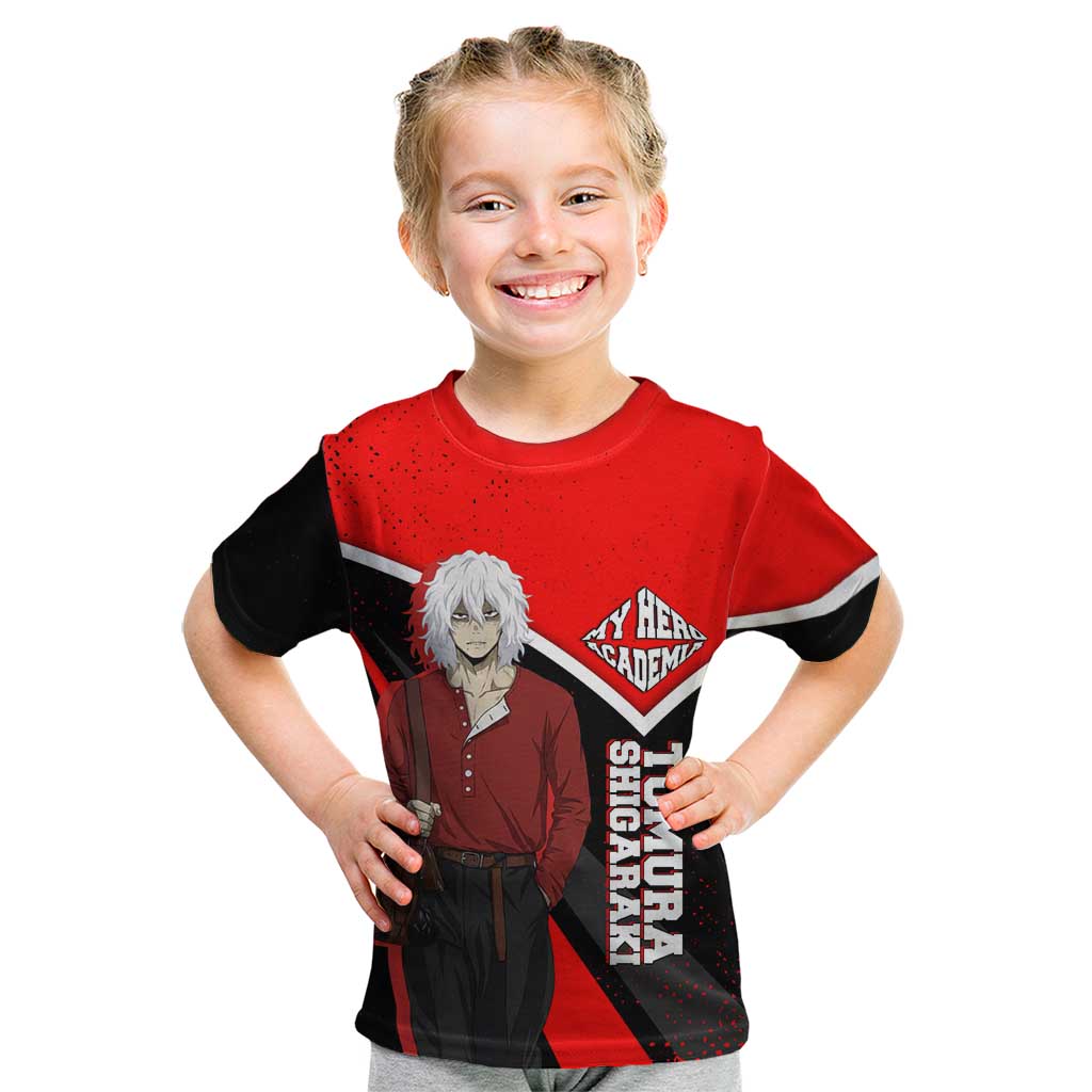 Tomura Shigaraki My Hero Academia Kid T Shirt Anime Grunge Splatter Graphic Style
