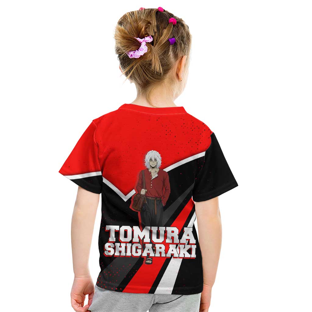 Tomura Shigaraki My Hero Academia Kid T Shirt Anime Grunge Splatter Graphic Style