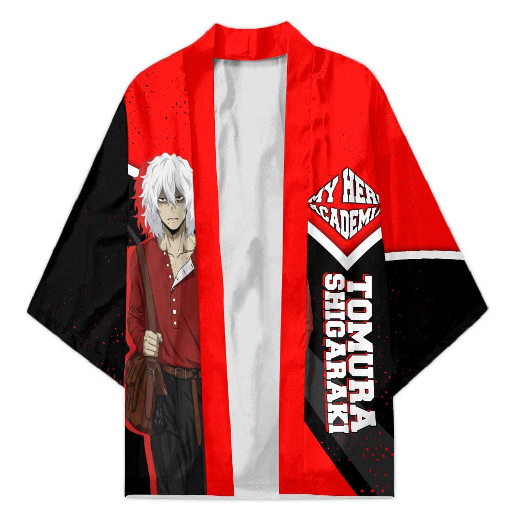 Tomura Shigaraki My Hero Academia Kimono Anime Grunge Splatter Graphic Style