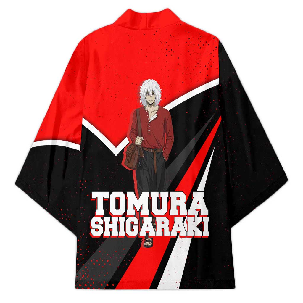 Tomura Shigaraki My Hero Academia Kimono Anime Grunge Splatter Graphic Style