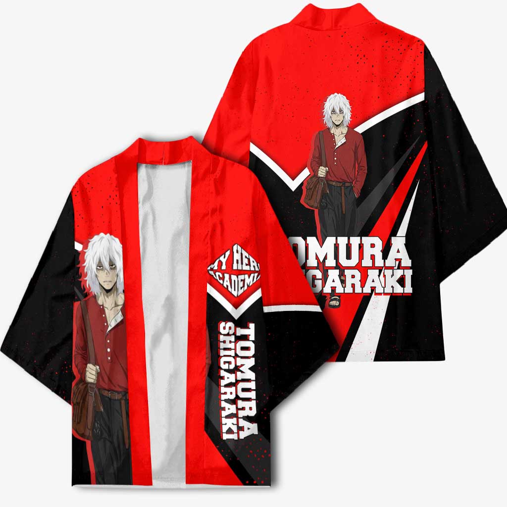Tomura Shigaraki My Hero Academia Kimono Anime Grunge Splatter Graphic Style
