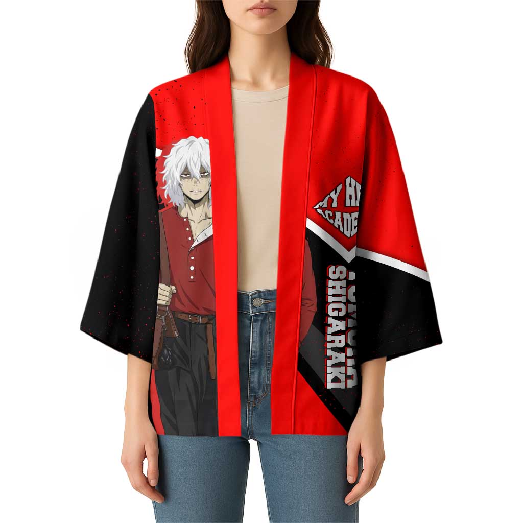 Tomura Shigaraki My Hero Academia Kimono Anime Grunge Splatter Graphic Style