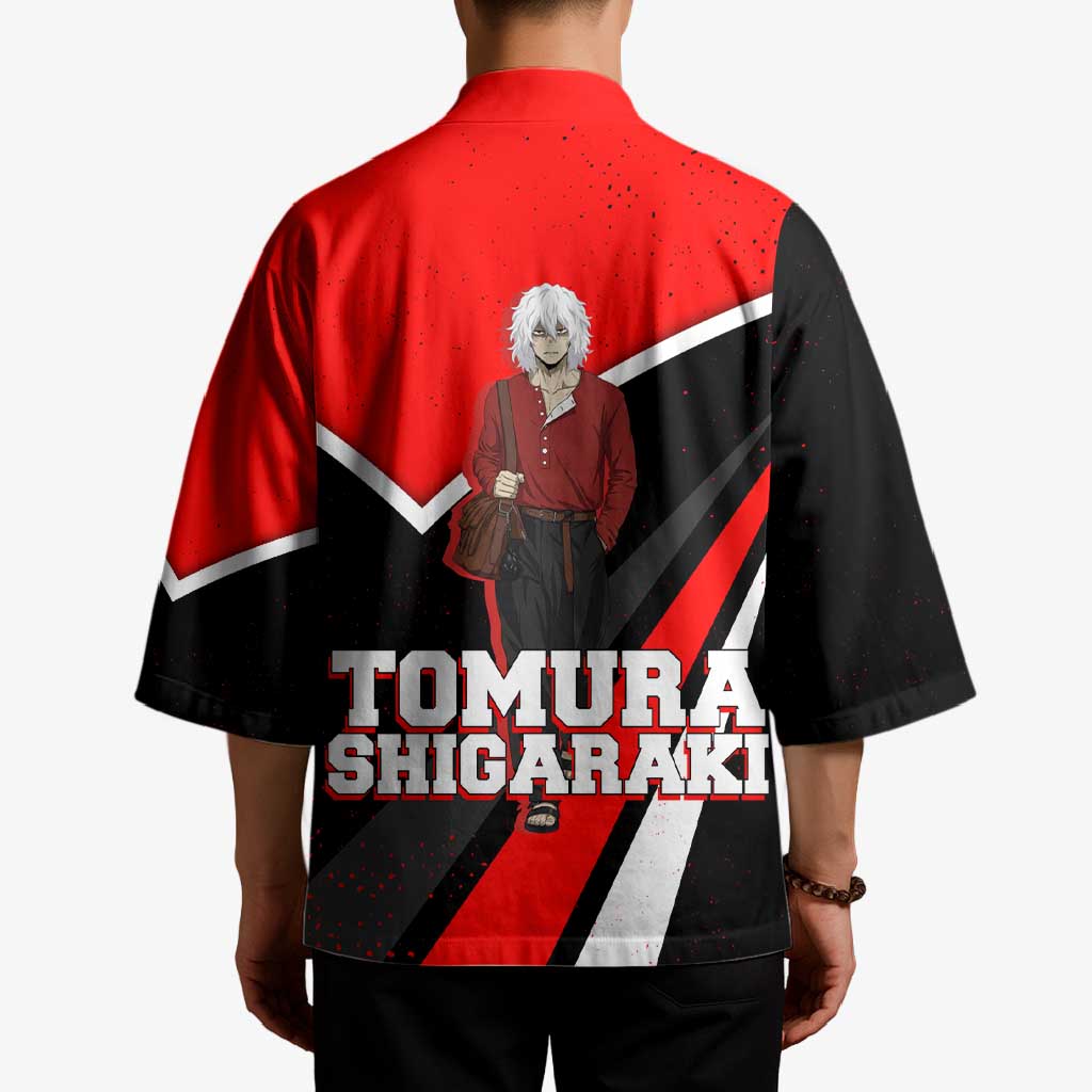 Tomura Shigaraki My Hero Academia Kimono Anime Grunge Splatter Graphic Style