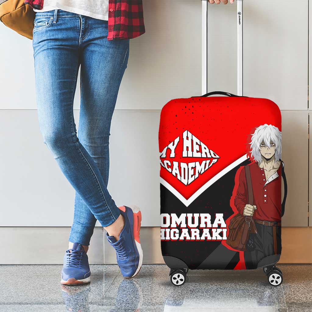 Tomura Shigaraki My Hero Academia Luggage Cover Anime Grunge Splatter Graphic Style
