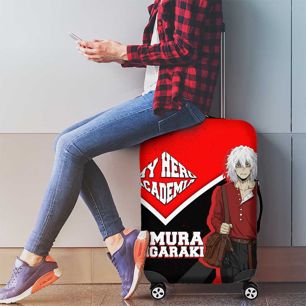 Tomura Shigaraki My Hero Academia Luggage Cover Anime Grunge Splatter Graphic Style