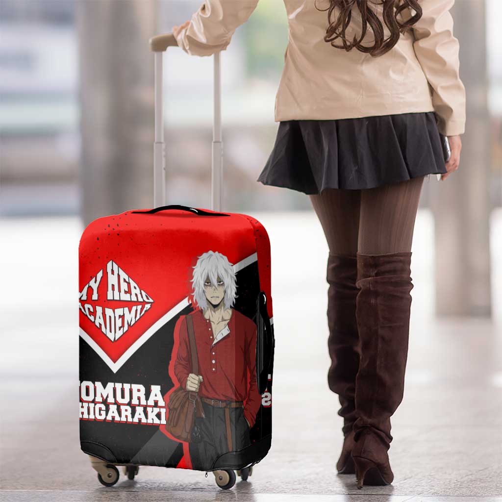 Tomura Shigaraki My Hero Academia Luggage Cover Anime Grunge Splatter Graphic Style