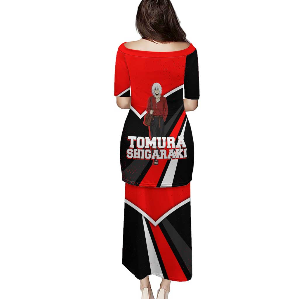 Tomura Shigaraki My Hero Academia Puletasi Anime Grunge Splatter Graphic Style