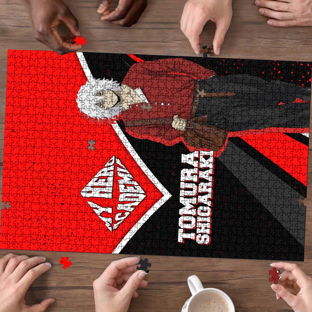 Tomura Shigaraki My Hero Academia Puzzle Anime Grunge Splatter Graphic Style
