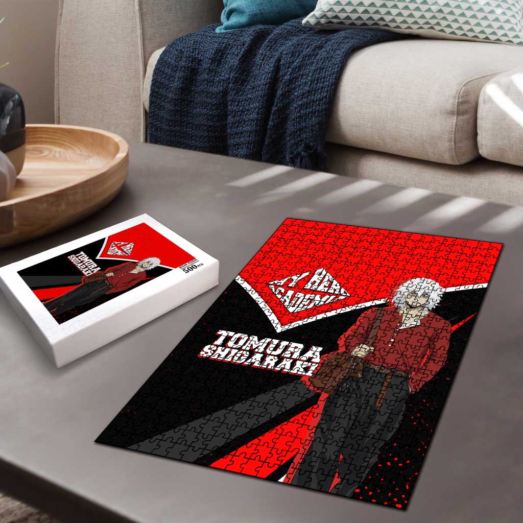 Tomura Shigaraki My Hero Academia Puzzle Anime Grunge Splatter Graphic Style