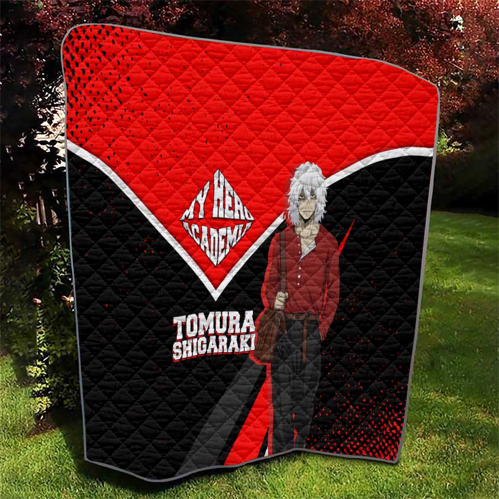 Tomura Shigaraki My Hero Academia Quilt Anime Grunge Splatter Graphic Style