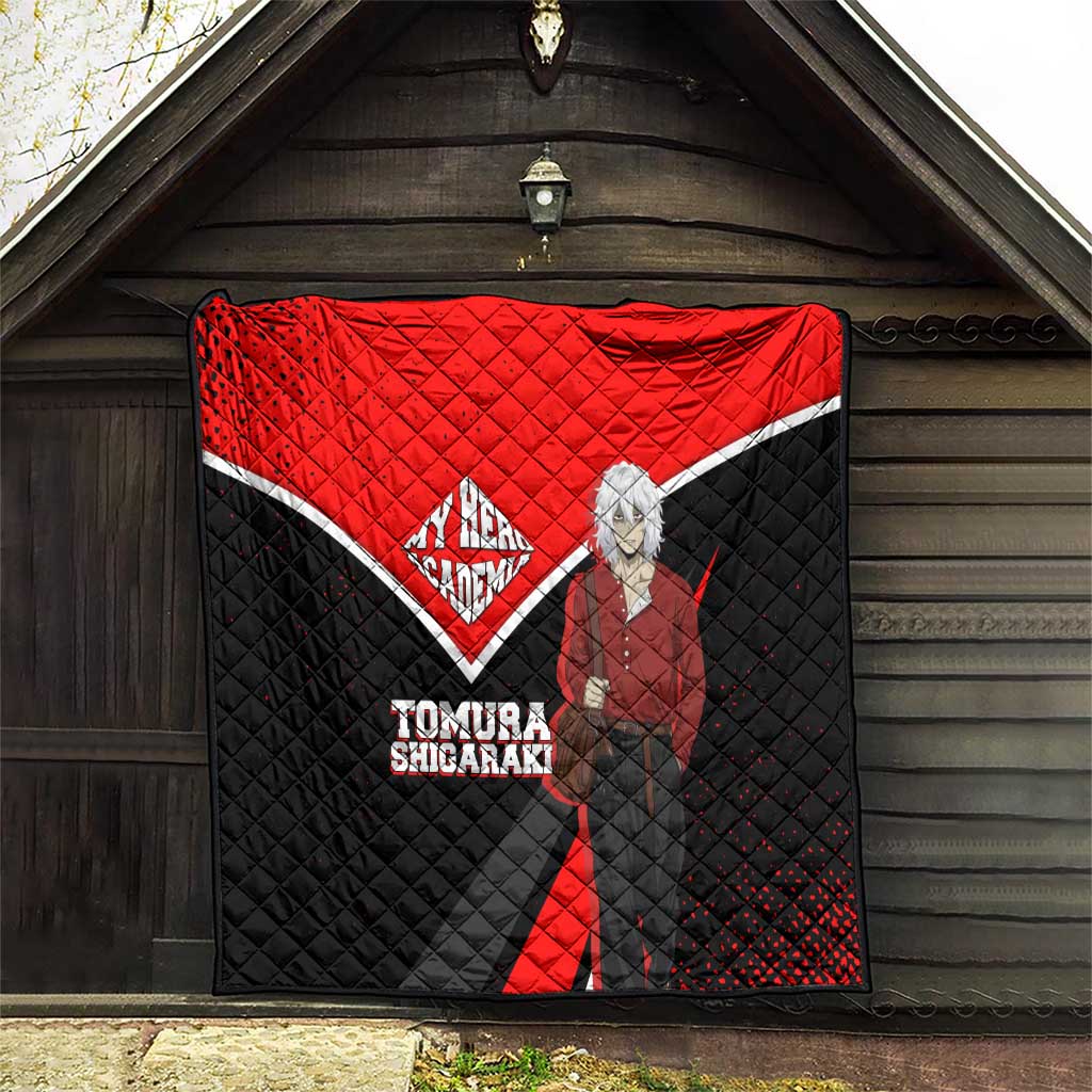 Tomura Shigaraki My Hero Academia Quilt Anime Grunge Splatter Graphic Style