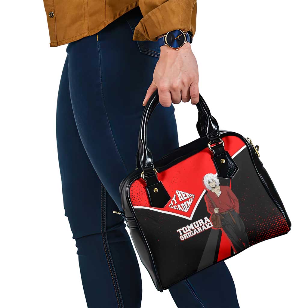 Tomura Shigaraki My Hero Academia Shoulder Handbag Anime Grunge Splatter Graphic Style