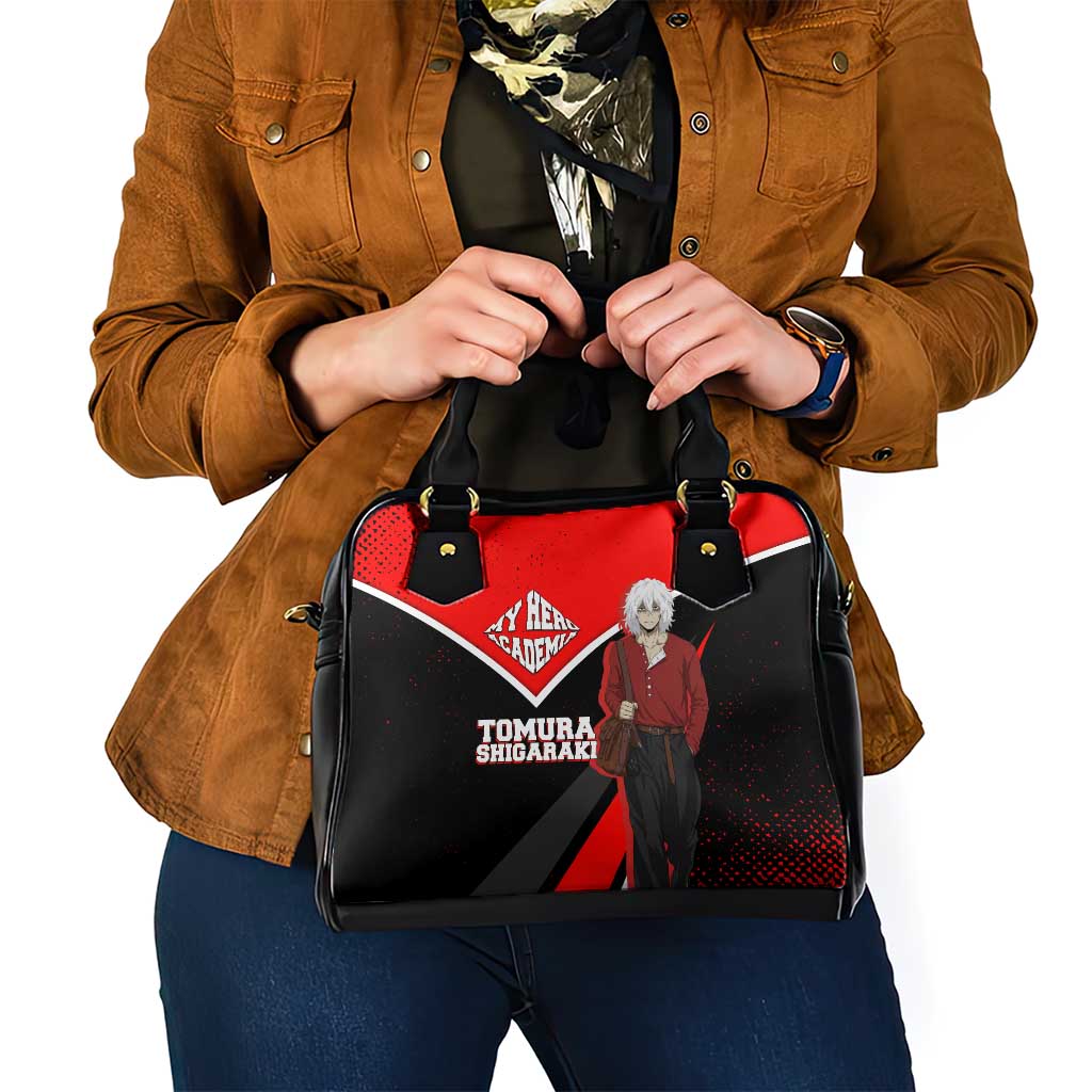 Tomura Shigaraki My Hero Academia Shoulder Handbag Anime Grunge Splatter Graphic Style