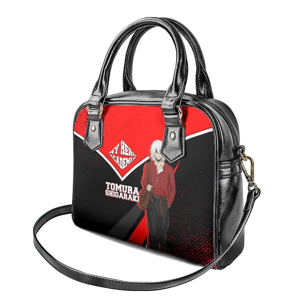 Tomura Shigaraki My Hero Academia Shoulder Handbag Anime Grunge Splatter Graphic Style