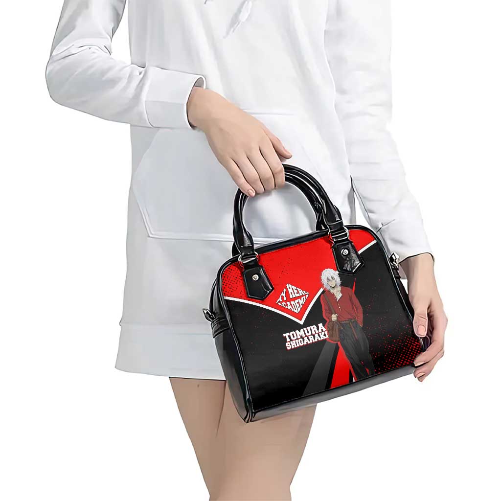 Tomura Shigaraki My Hero Academia Shoulder Handbag Anime Grunge Splatter Graphic Style