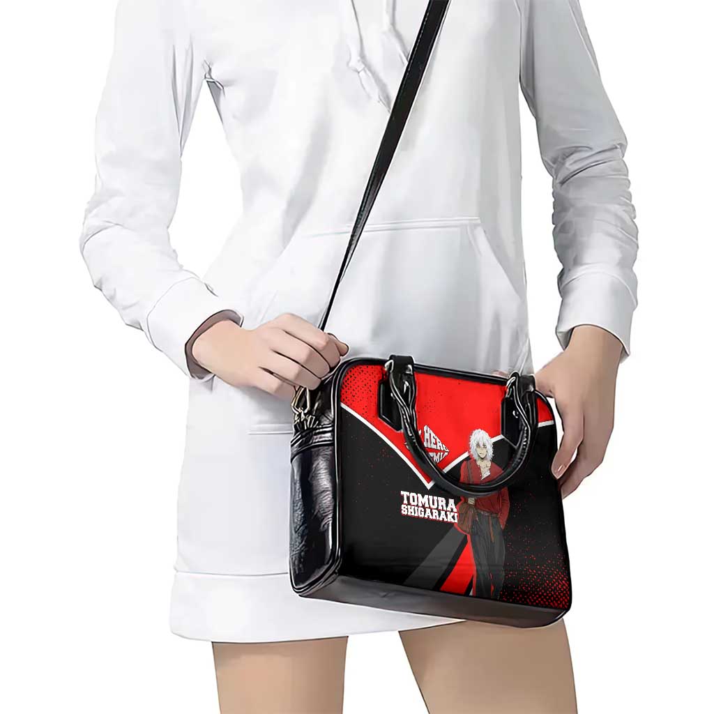 Tomura Shigaraki My Hero Academia Shoulder Handbag Anime Grunge Splatter Graphic Style