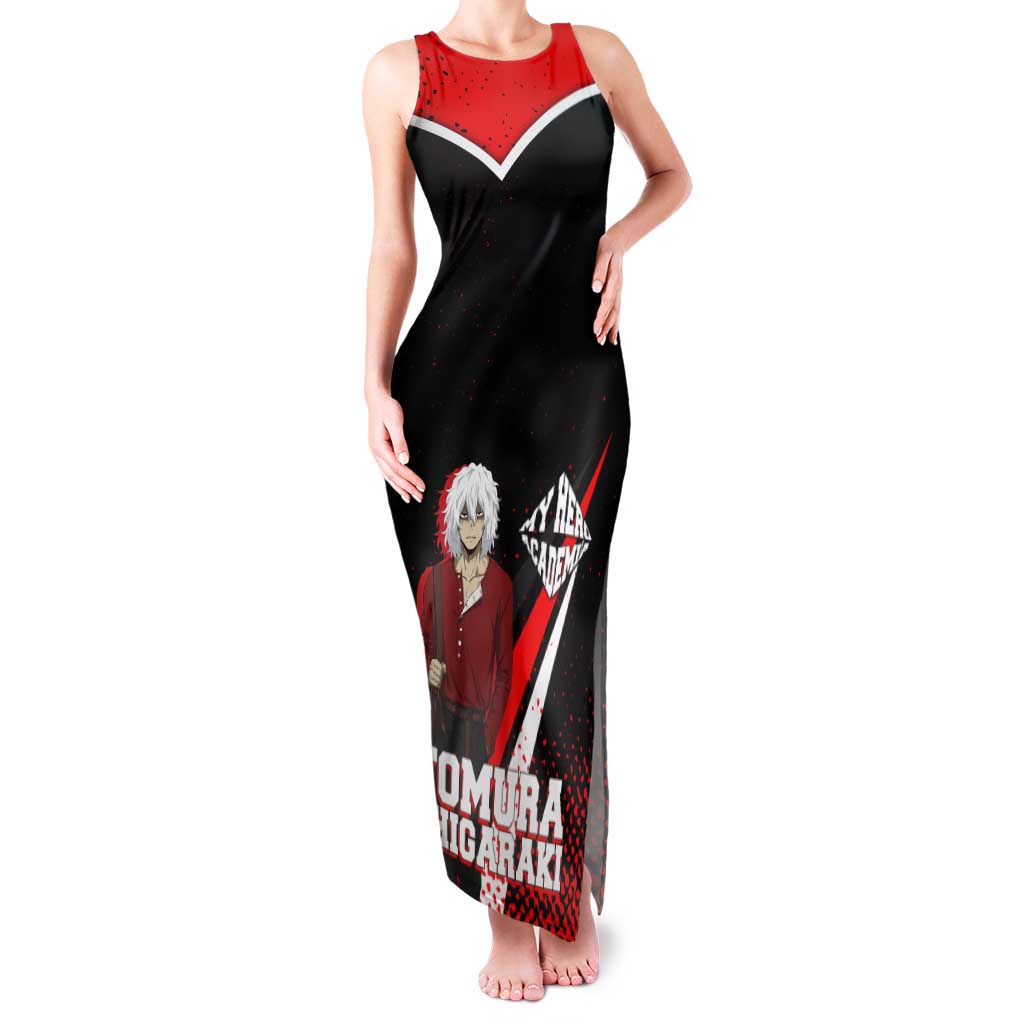 Tomura Shigaraki My Hero Academia Tank Maxi Dress Anime Grunge Splatter Graphic Style