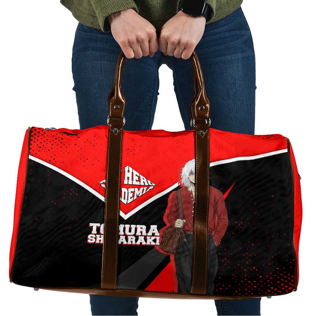 Tomura Shigaraki My Hero Academia Travel Bag Anime Grunge Splatter Graphic Style