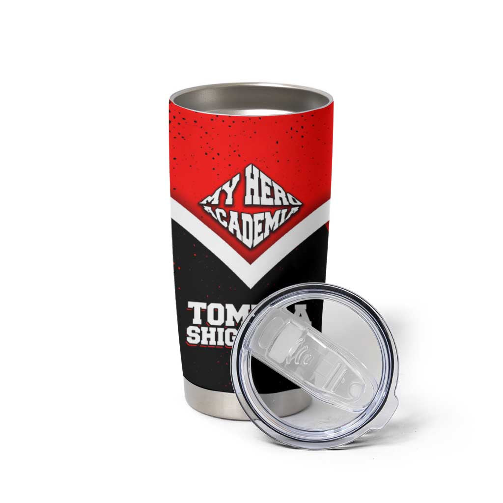 Tomura Shigaraki My Hero Academia Tumbler Cup Anime Grunge Splatter Graphic Style