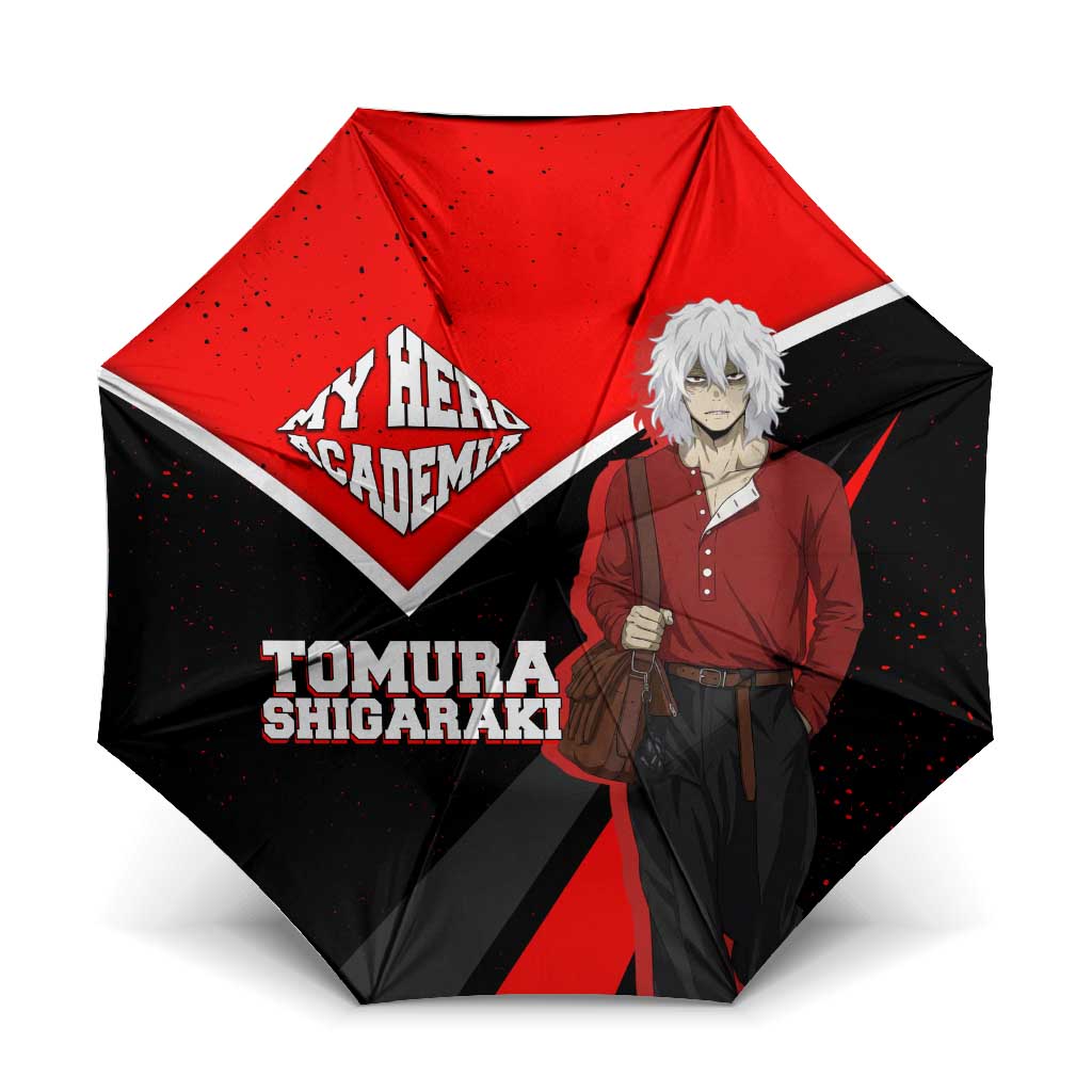 Tomura Shigaraki My Hero Academia Umbrella Anime Grunge Splatter Graphic Style