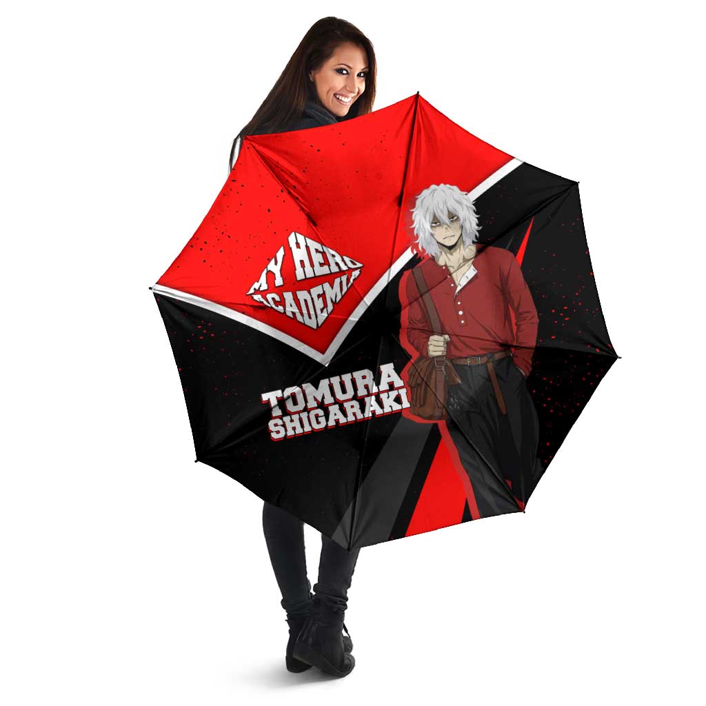 Tomura Shigaraki My Hero Academia Umbrella Anime Grunge Splatter Graphic Style