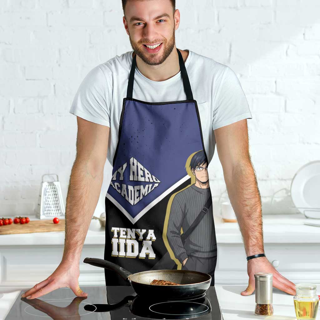 Tenya Iida My Hero Academia Apron Anime Grunge Splatter Graphic Style
