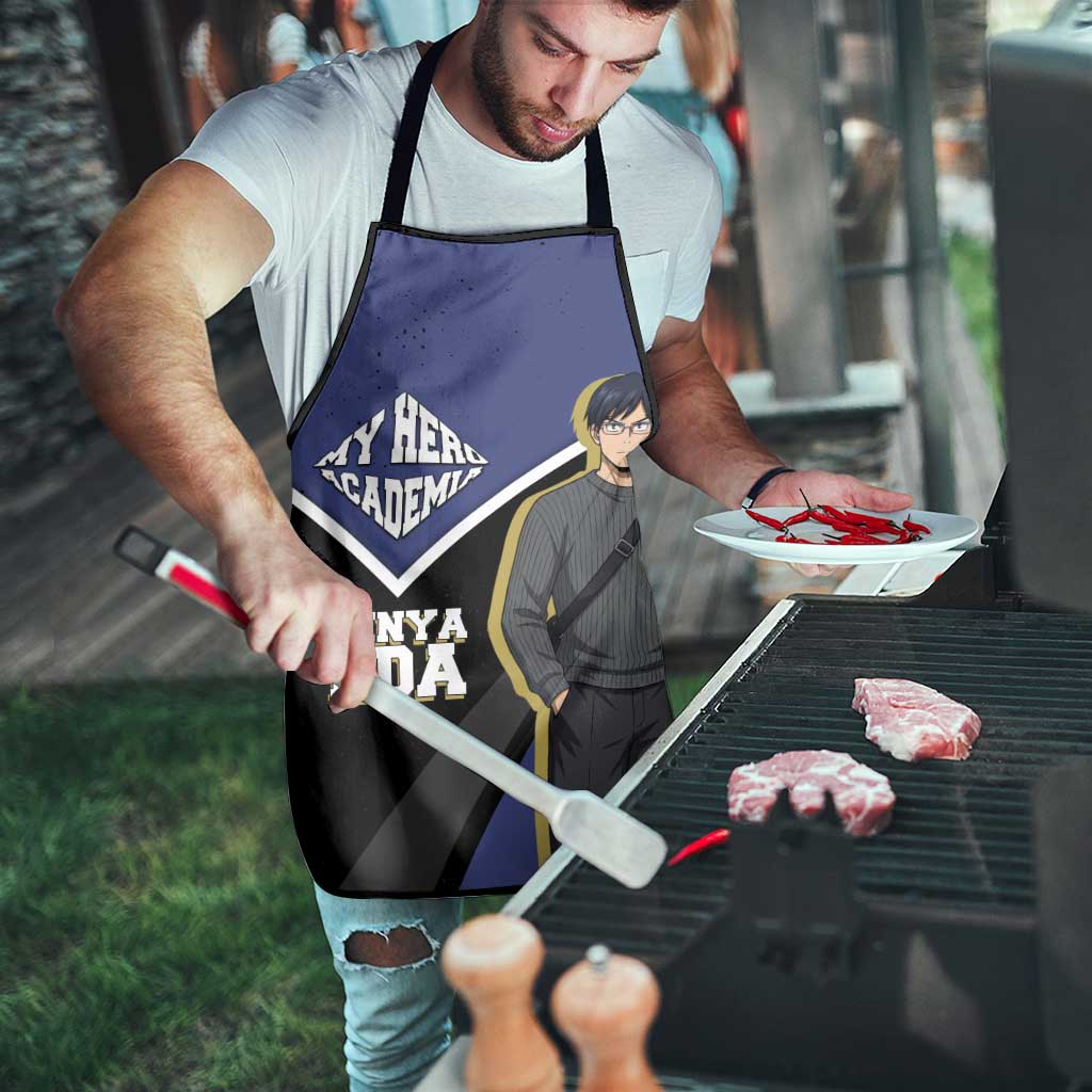 Tenya Iida My Hero Academia Apron Anime Grunge Splatter Graphic Style