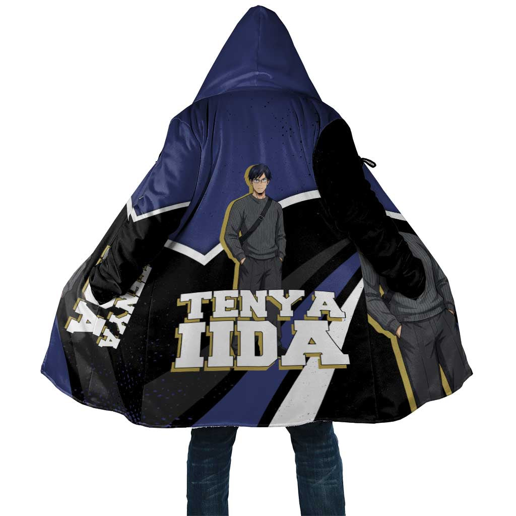 Tenya Iida My Hero Academia Cloak Anime Grunge Splatter Graphic Style