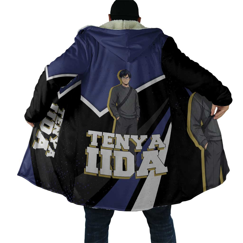 Tenya Iida My Hero Academia Cloak Anime Grunge Splatter Graphic Style