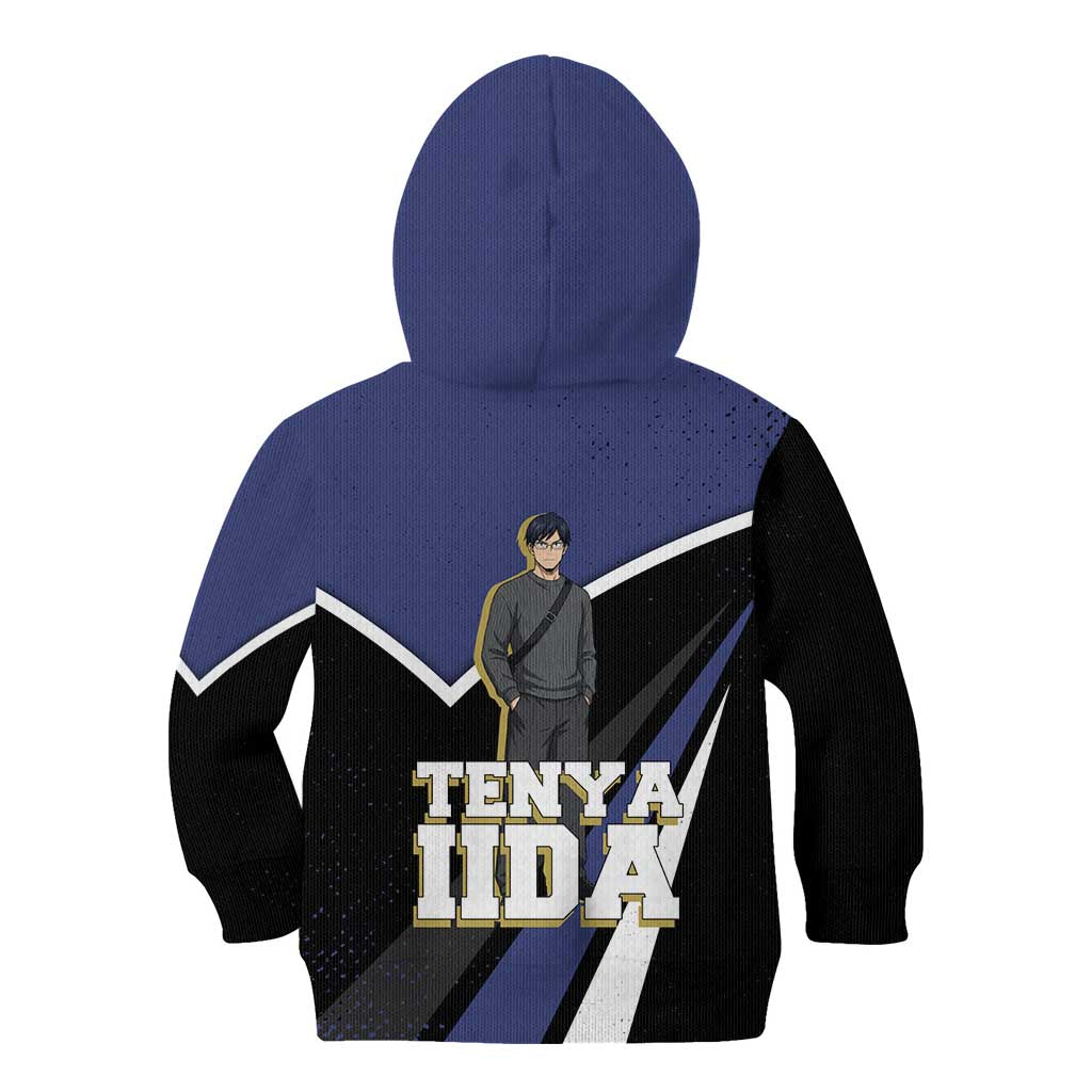Tenya Iida My Hero Academia Kid Hoodie Anime Grunge Splatter Graphic Style