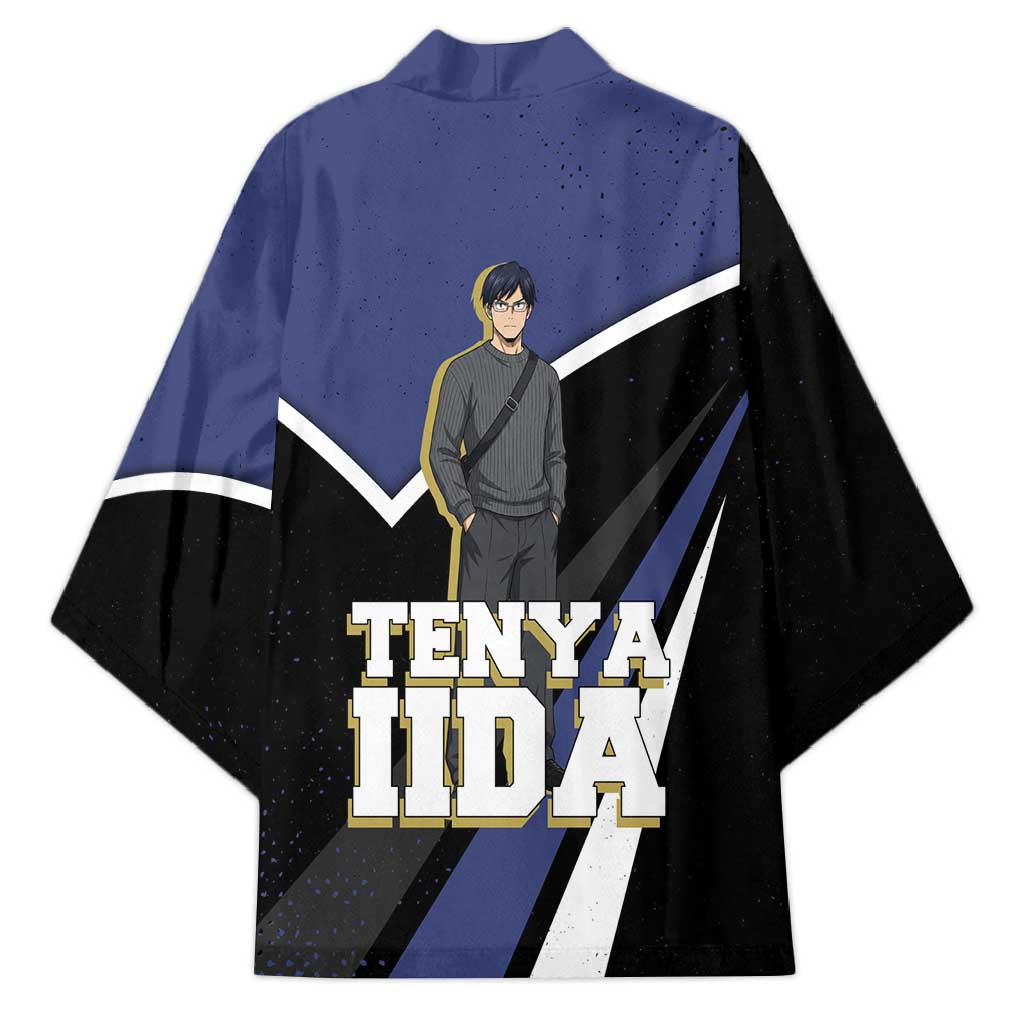 Tenya Iida My Hero Academia Kimono Anime Grunge Splatter Graphic Style