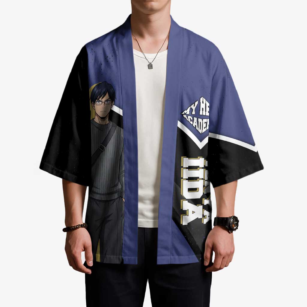Tenya Iida My Hero Academia Kimono Anime Grunge Splatter Graphic Style