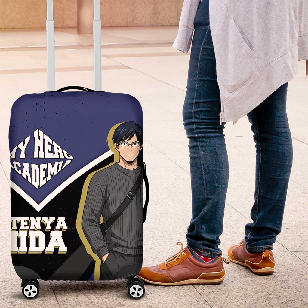 Tenya Iida My Hero Academia Luggage Cover Anime Grunge Splatter Graphic Style