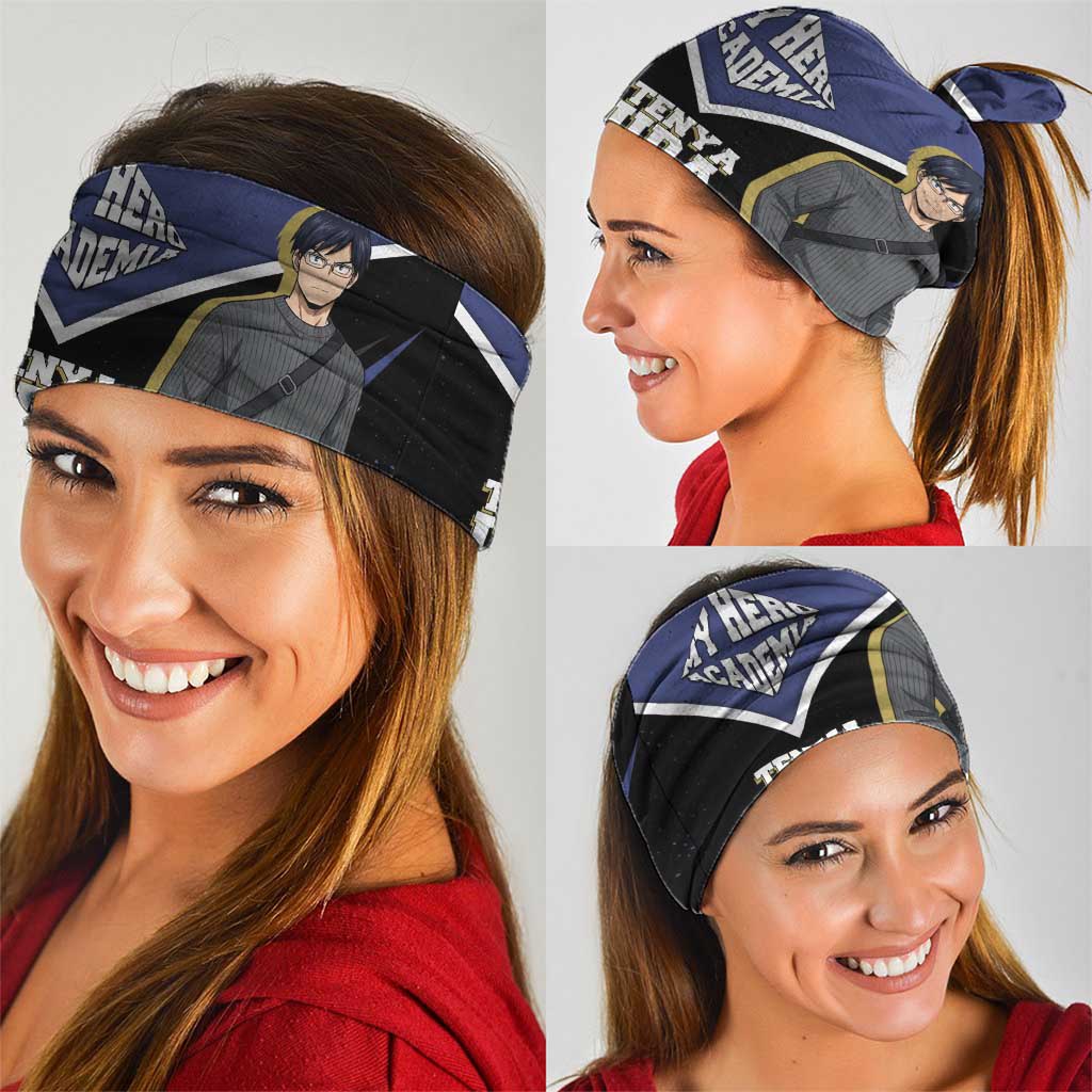 Tenya Iida My Hero Academia Neck Gaiter Anime Grunge Splatter Graphic Style