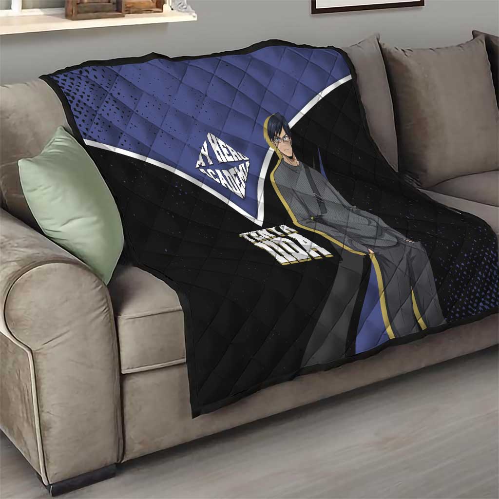 Tenya Iida My Hero Academia Quilt Anime Grunge Splatter Graphic Style