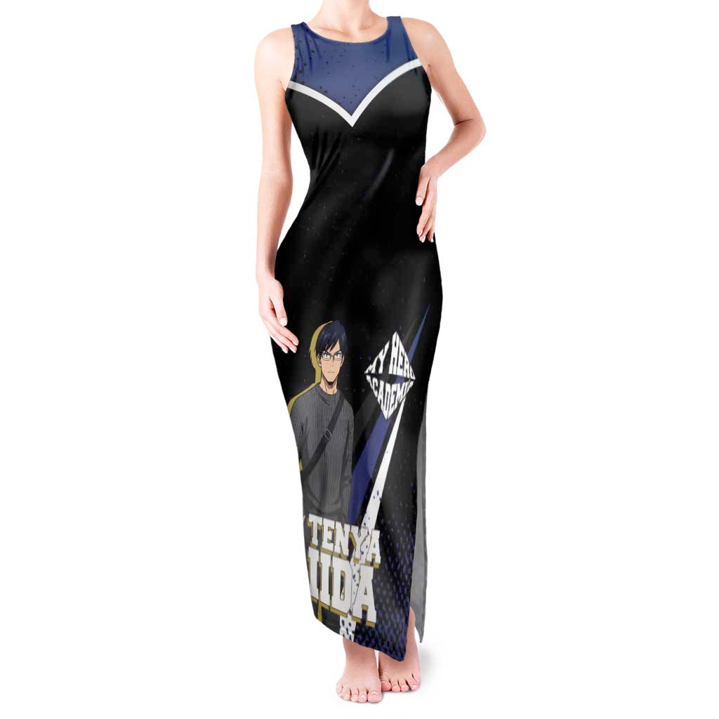 Tenya Iida My Hero Academia Tank Maxi Dress Anime Grunge Splatter Graphic Style