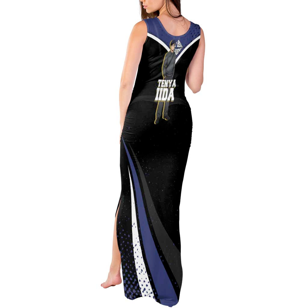 Tenya Iida My Hero Academia Tank Maxi Dress Anime Grunge Splatter Graphic Style