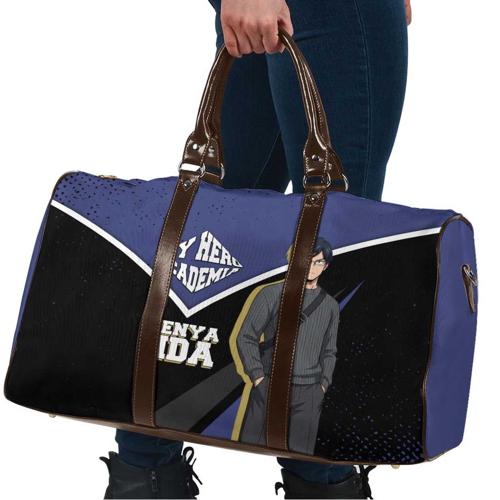 Tenya Iida My Hero Academia Travel Bag Anime Grunge Splatter Graphic Style