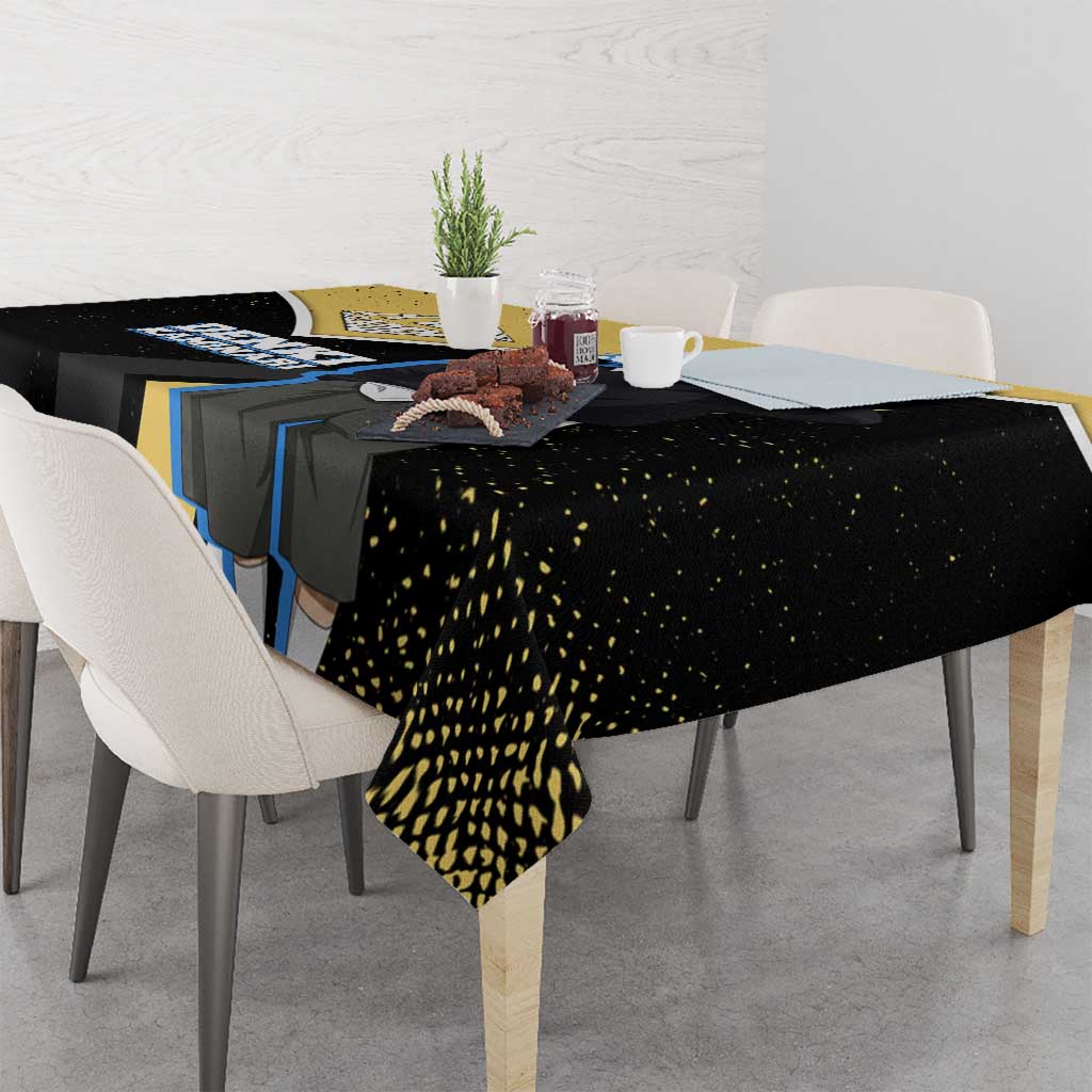 Denki Kaminari My Hero Academia Tablecloth Anime Grunge Splatter Graphic Style