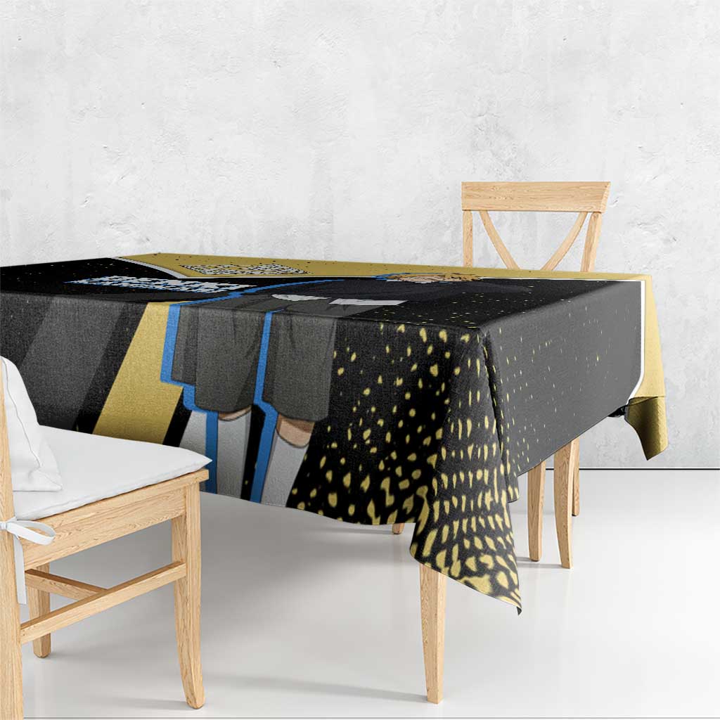 Denki Kaminari My Hero Academia Tablecloth Anime Grunge Splatter Graphic Style