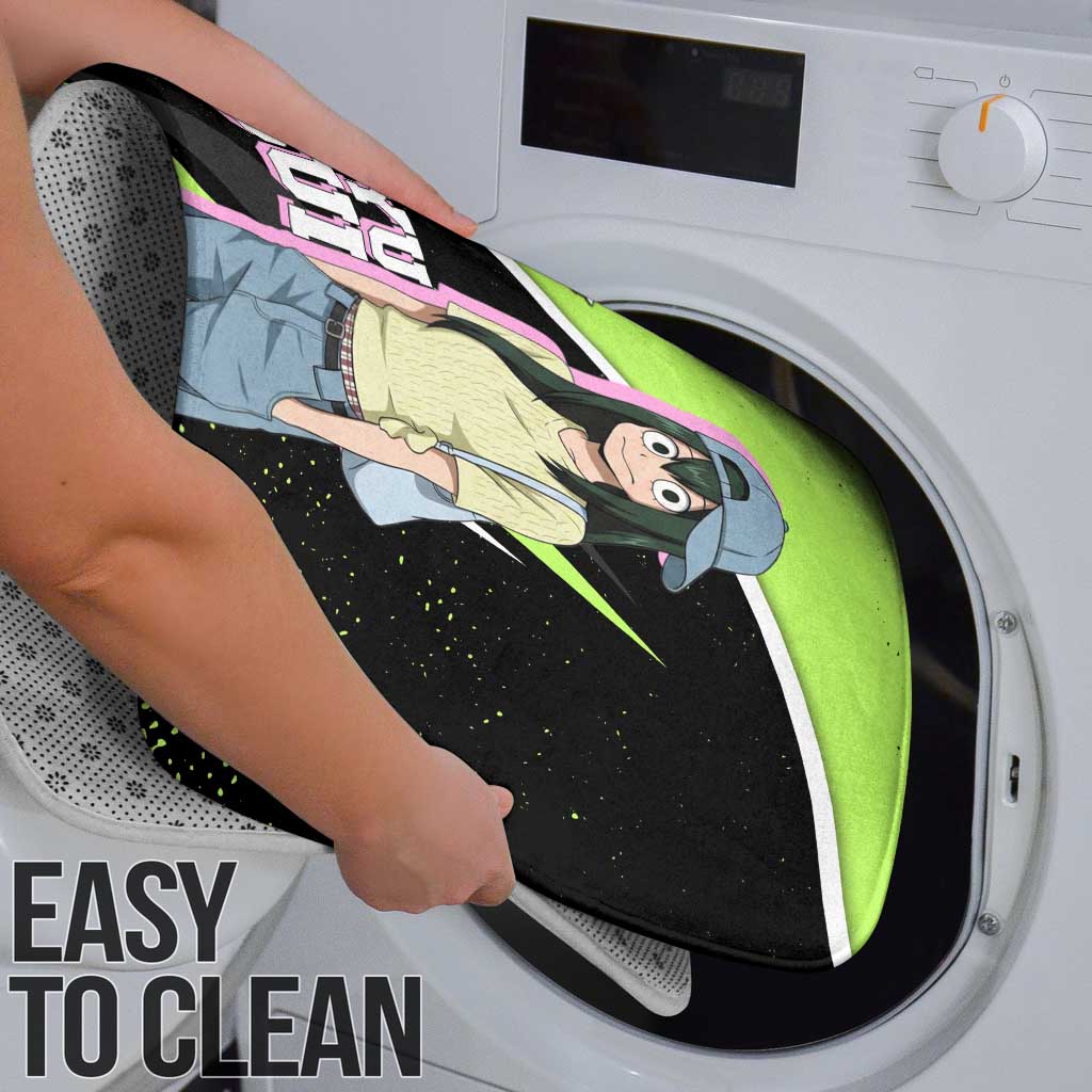 Tsuyu Asui My Hero Academia Bathroom Set Anime Grunge Splatter Graphic Style