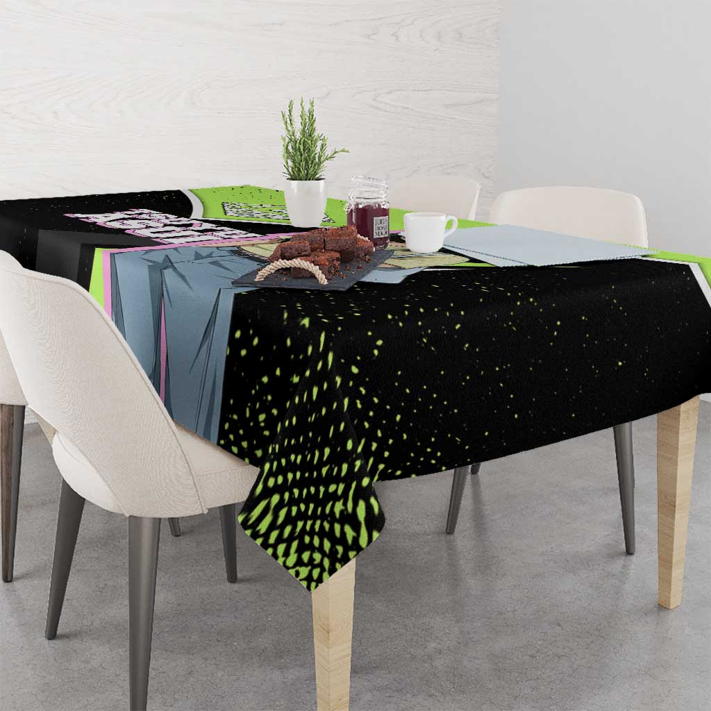 Tsuyu Asui My Hero Academia Tablecloth Anime Grunge Splatter Graphic Style