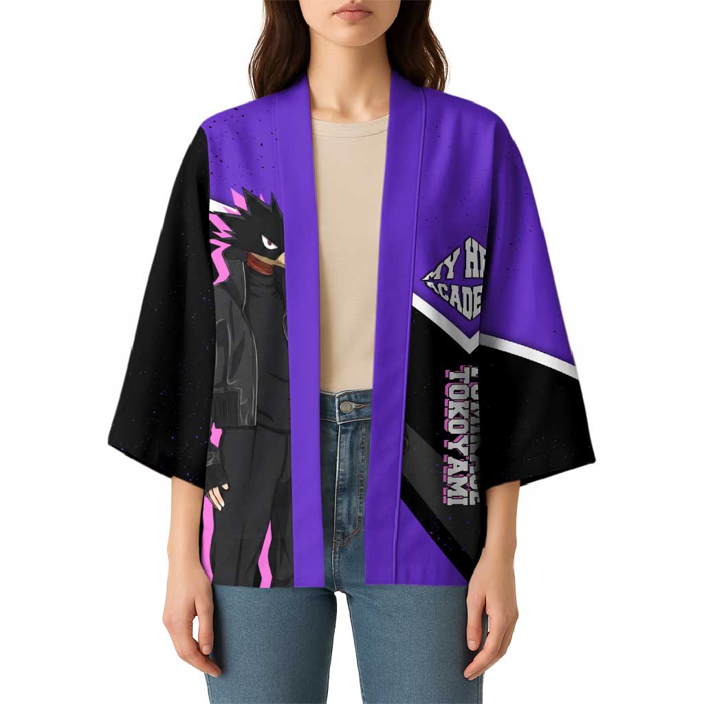 Fumikage Tokoyami My Hero Academia Kimono Anime Grunge Splatter Graphic Style