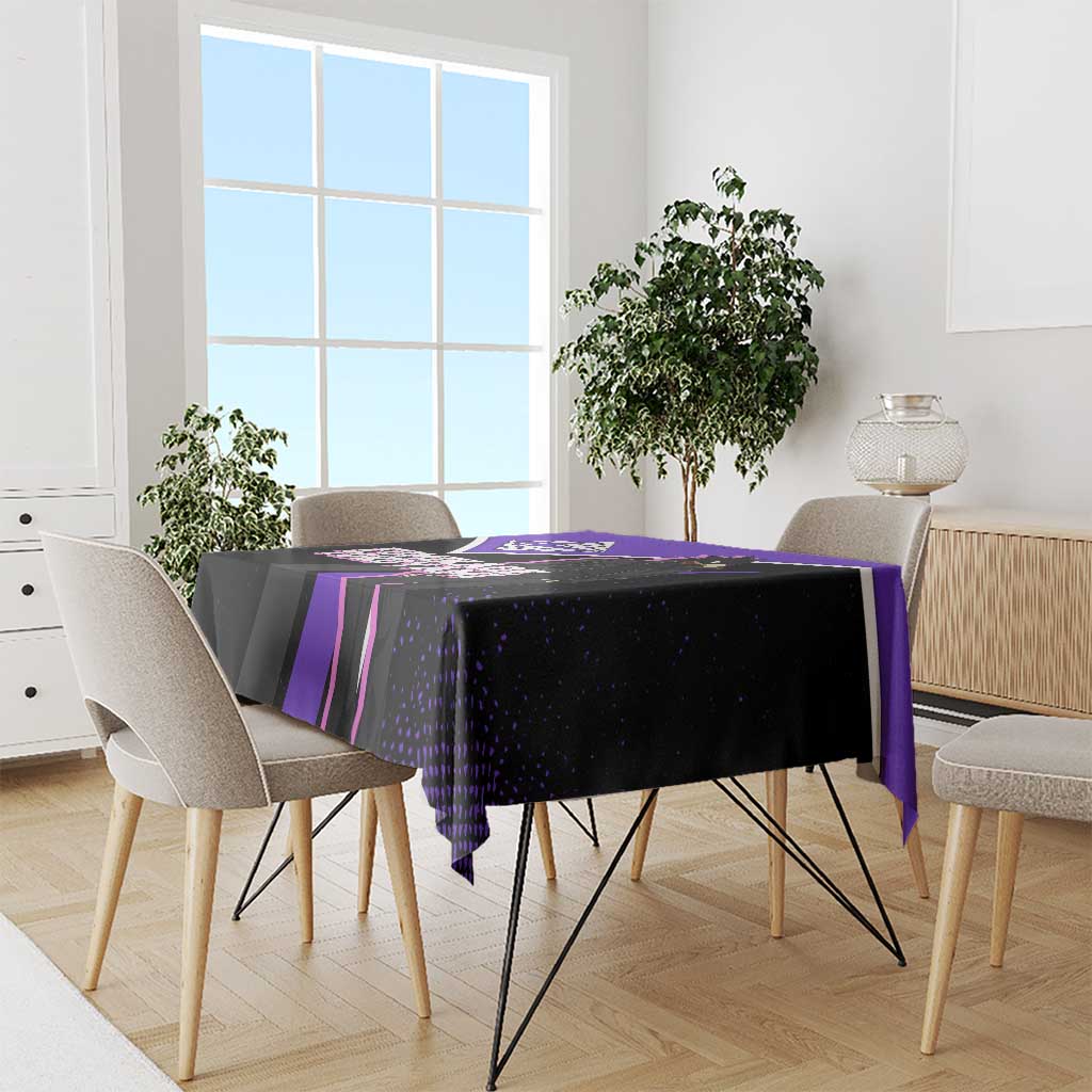 Fumikage Tokoyami My Hero Academia Tablecloth Anime Grunge Splatter Graphic Style