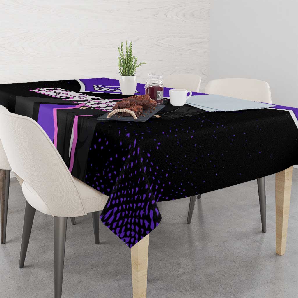 Fumikage Tokoyami My Hero Academia Tablecloth Anime Grunge Splatter Graphic Style