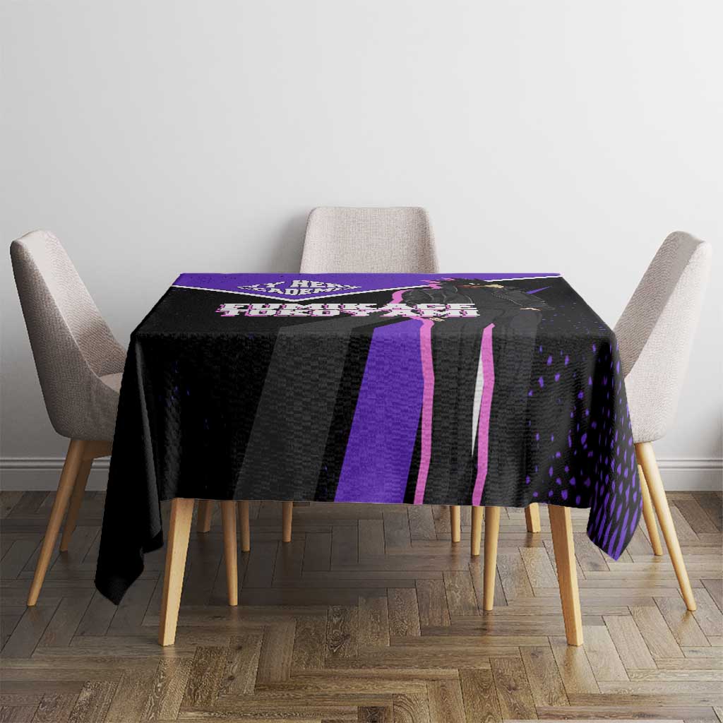 Fumikage Tokoyami My Hero Academia Tablecloth Anime Grunge Splatter Graphic Style