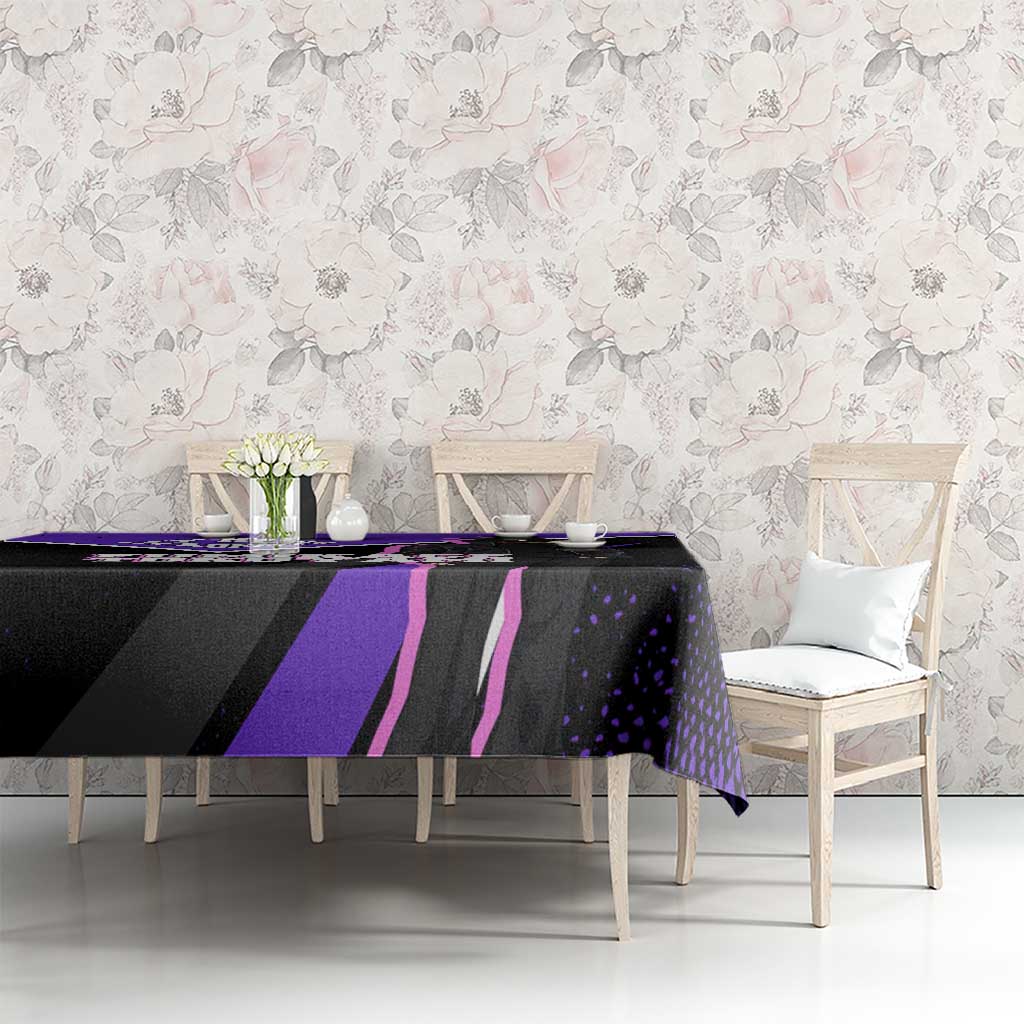 Fumikage Tokoyami My Hero Academia Tablecloth Anime Grunge Splatter Graphic Style