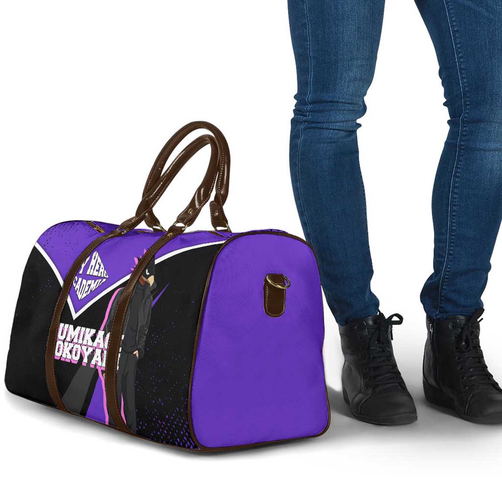 Fumikage Tokoyami My Hero Academia Travel Bag Anime Grunge Splatter Graphic Style