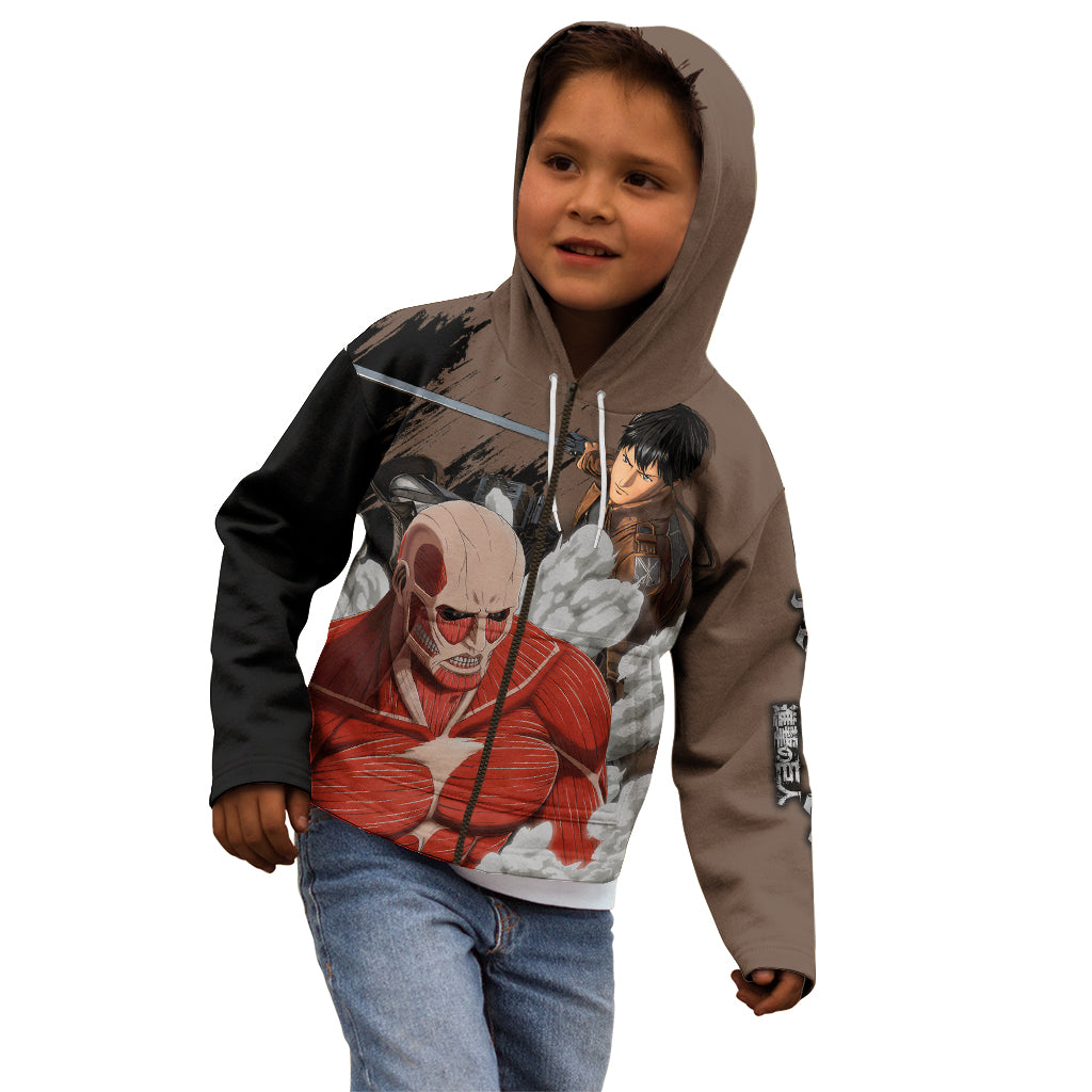 Giant Titan - Attack On Titan Kid Hoodie Attack On Titan