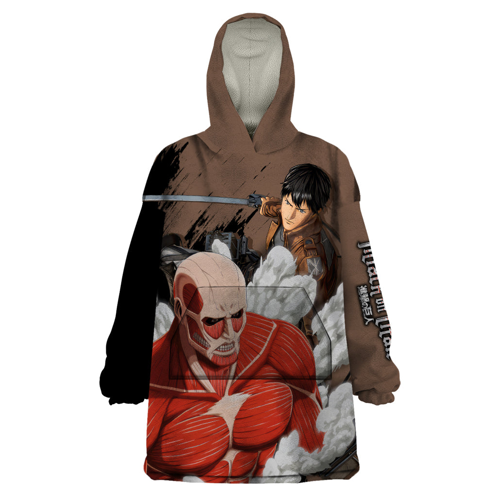 Giant Titan - Attack On Titan Wearable Blanket Hoodie Attack On Titan